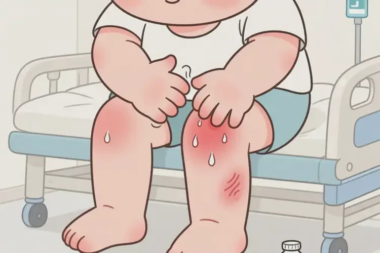 小孩四肢有湿疹能治好吗(图2)