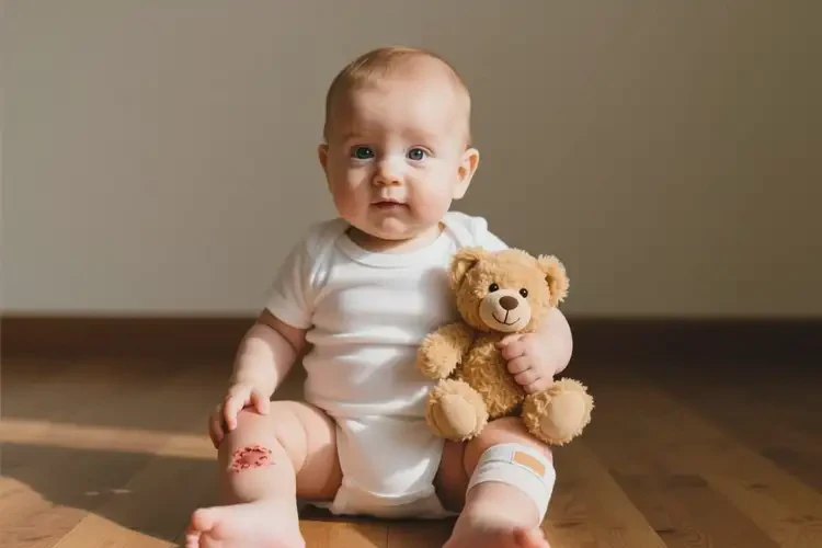 婴儿小腿上长湿疹能治好吗(图1)