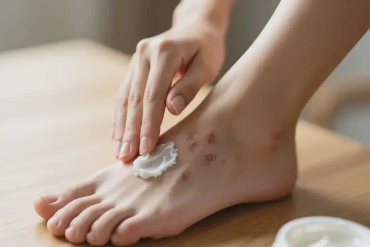 女性脚上容易长湿疹能治好吗(图4)