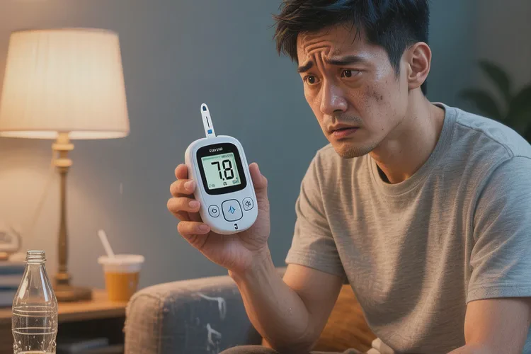 28岁晚上血糖17.8是怎么回事(图1)