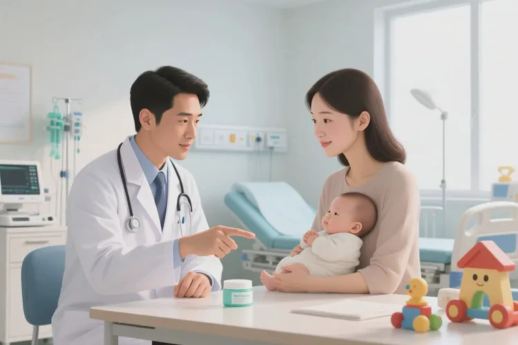 婴幼儿脸上偶尔长湿疹可以治愈吗(图2)