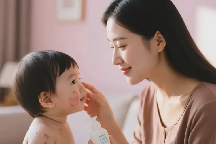 幼儿肚子出现湿疹不管它会自己自愈吗(图4)