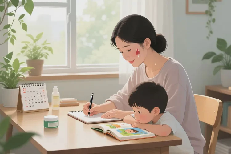 小孩脚上出湿疹可以治愈吗(图4)