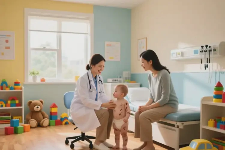 少儿面部容易起湿疹能治好吗(图4)