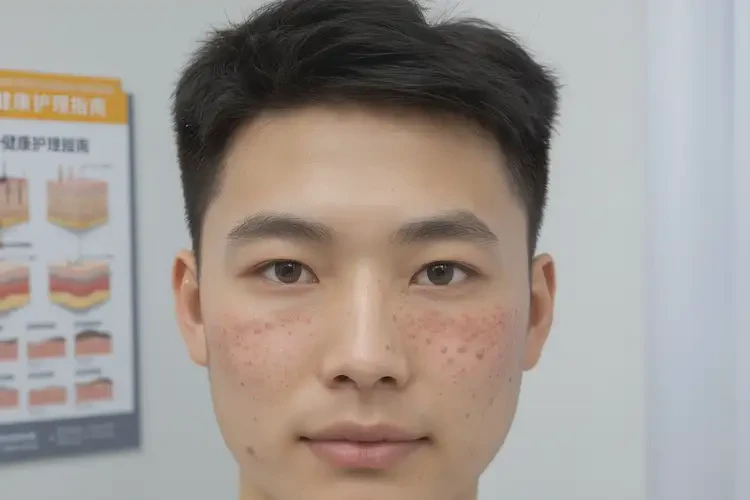 青年人面部容易长湿疹可以彻底自愈吗(图2)