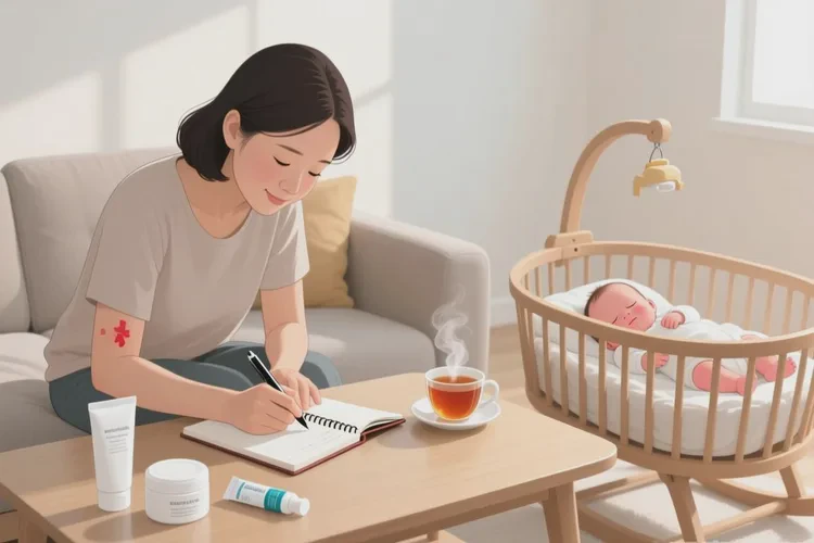 宝宝脖子偶尔长湿疹可以治愈吗(图4)