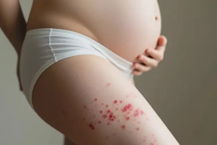 孕妇大腿偶尔长湿疹能治好吗(图4)