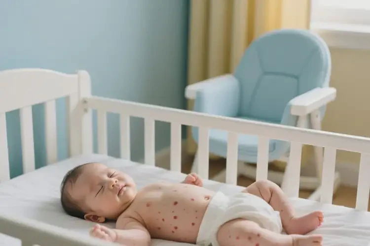 宝宝身上有湿疹不管它会自己痊愈吗(图2)