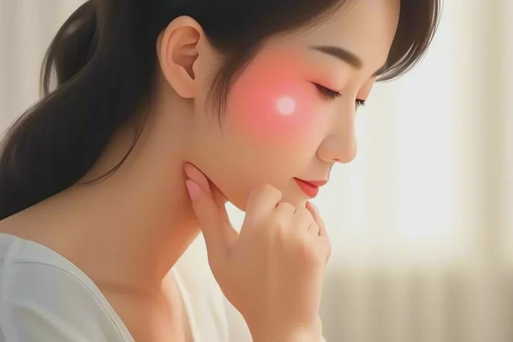 女性脖子偶尔起湿疹能治愈吗(图1)