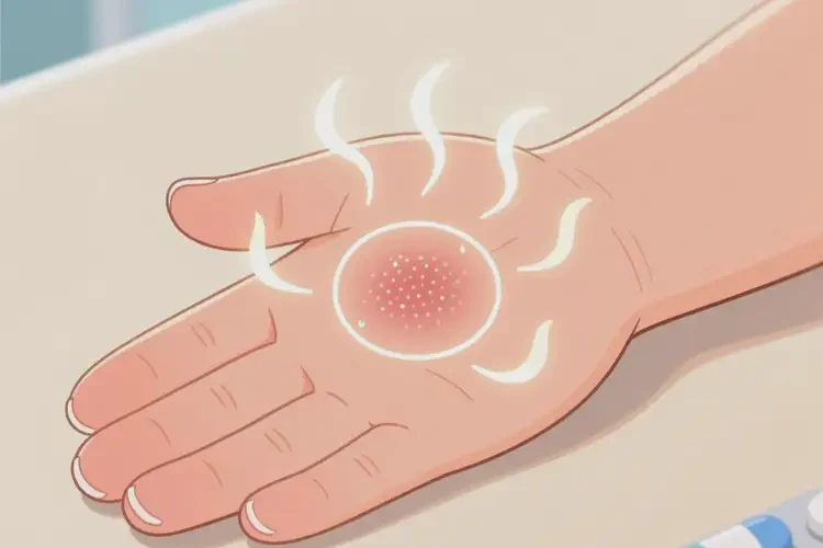 孩子手上容易长湿疹能治好吗(图1)