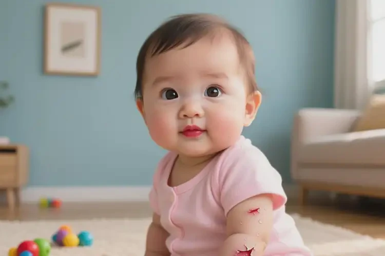 婴幼儿手臂经常长湿疹能治好吗(图1)