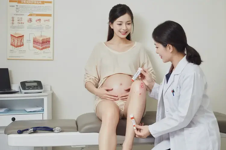 孕妇大腿偶尔起湿疹能治好吗(图3)