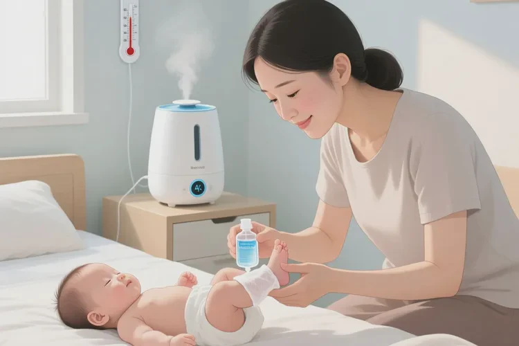 宝宝脚上偶尔长湿疹可以治愈吗(图3)