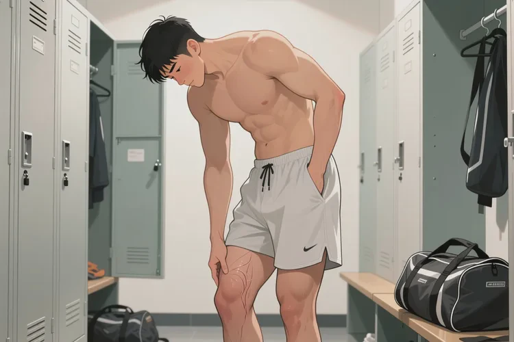 男生大腿上长湿疹可以治愈吗(图1)