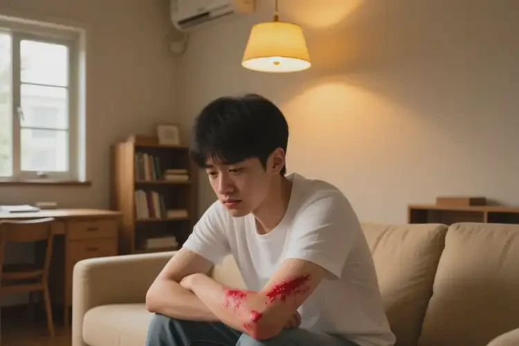 大学生肚子经常长湿疹不管它会自己痊愈吗(图2)