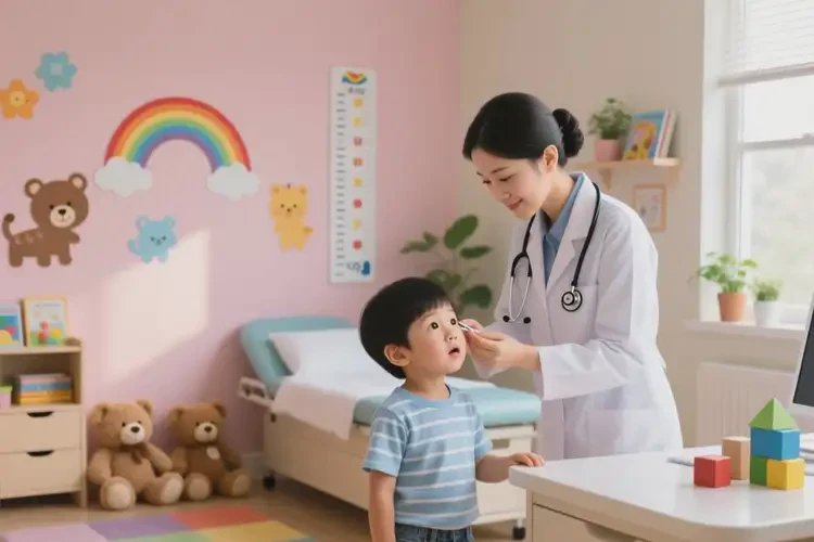 少儿面部容易起湿疹能治好吗(图1)