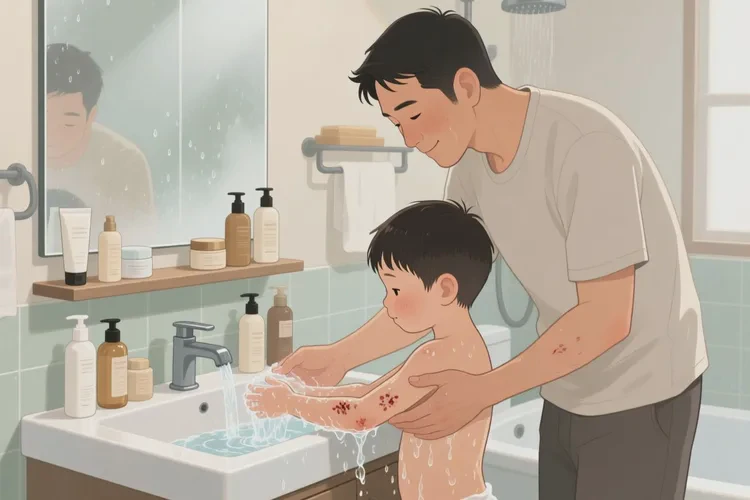 儿童四肢经常长湿疹可以治愈吗(图3)