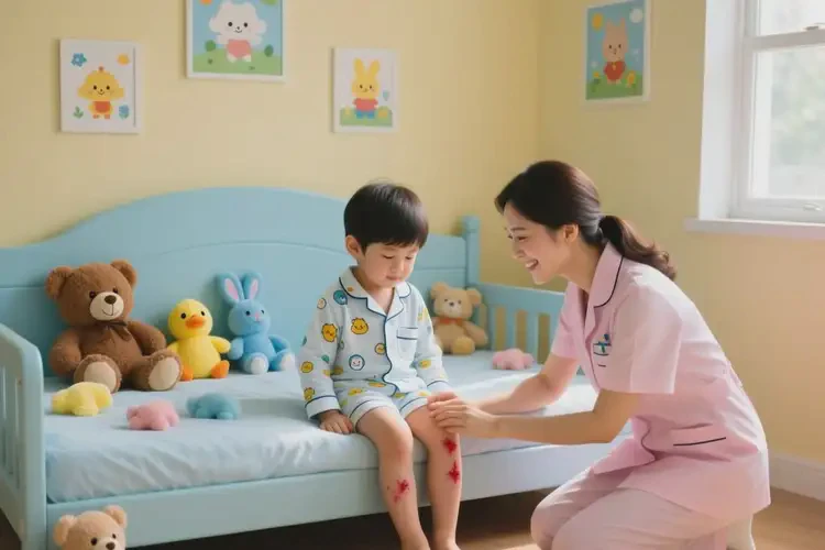 儿童大腿上经常起湿疹能治好吗(图3)