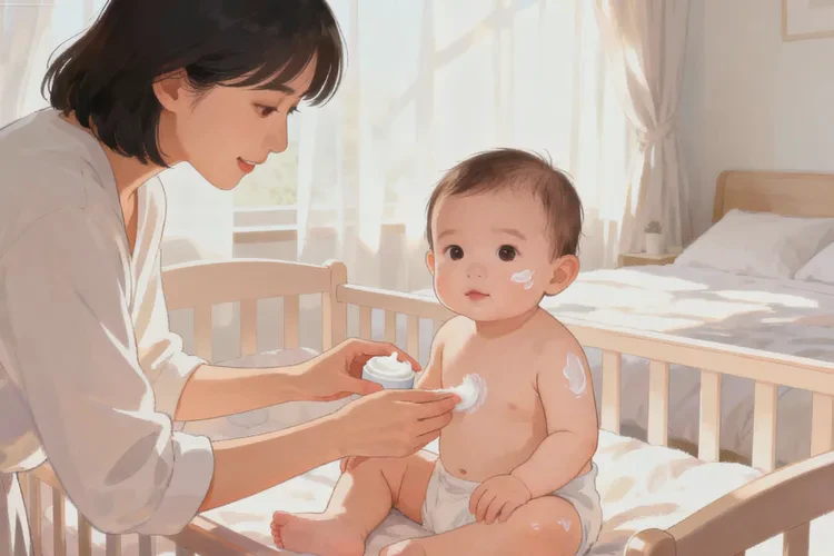 婴幼儿脖子上容易长湿疹可以治愈吗(图1)