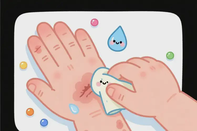 儿童手上容易长湿疹能治好吗(图3)