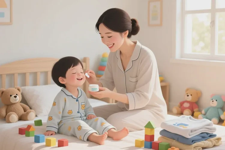 小孩大腿上起湿疹可以治愈吗(图1)