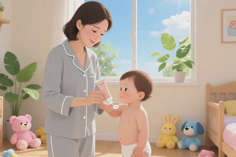 孩子脸上起湿疹可以治愈吗(图2)