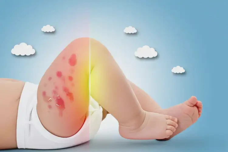 婴儿大腿上容易起湿疹能治好吗(图3)