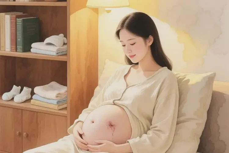 孕妇肚子容易长湿疹能治好吗(图1)