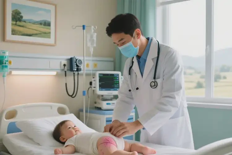 孩子屁股上经常起湿疹能治好吗(图1)