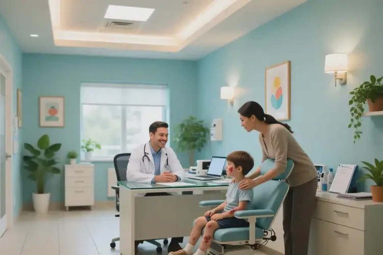 孩子脸上出现湿疹能治好吗(图1)