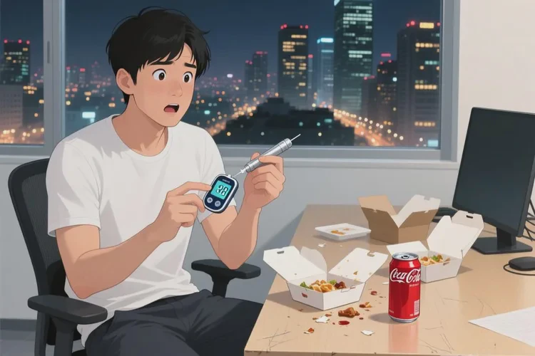 28岁空腹血糖12点9是怎么回事(图1)