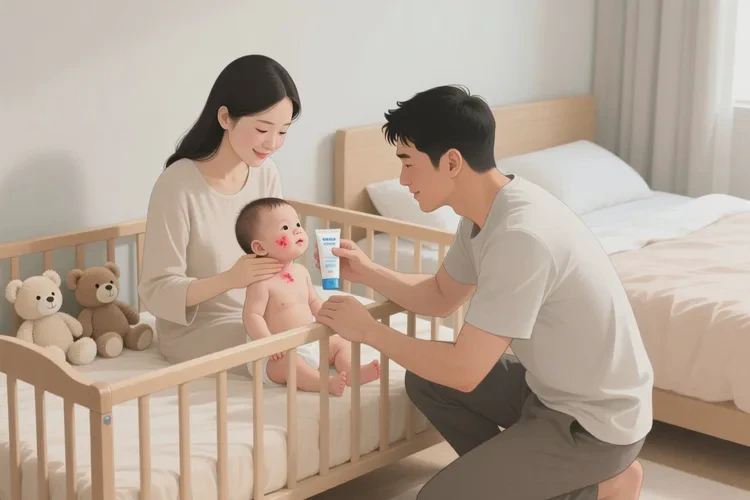 婴幼儿脖子偶尔长湿疹可以治愈吗(图2)