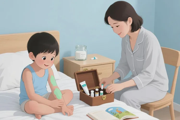 宝宝四肢起湿疹可以治愈吗(图2)