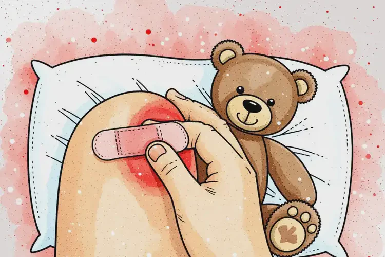 宝宝小腿上出现湿疹能治好吗(图1)