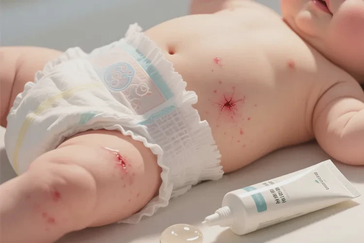 婴儿屁股偶尔起湿疹可以治愈吗(图2)