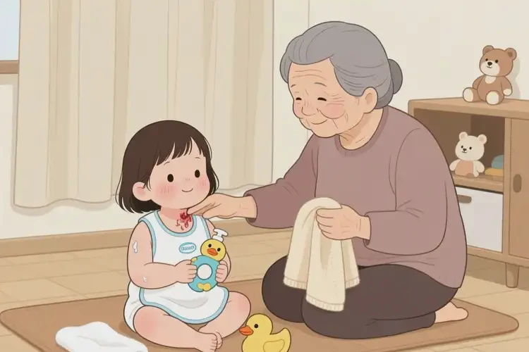 少儿脖子容易起湿疹能治好吗(图1)