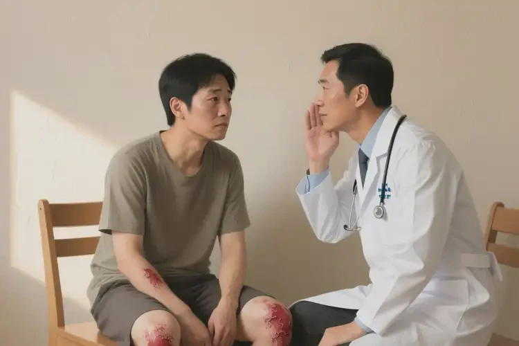 男性四肢容易长湿疹能治好吗(图1)