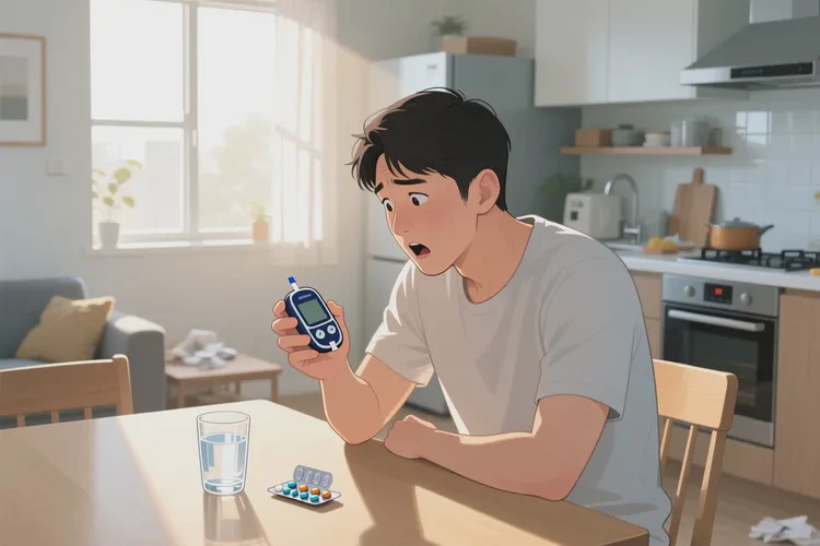 28岁早上空腹血糖17点9是怎么回事(图1)