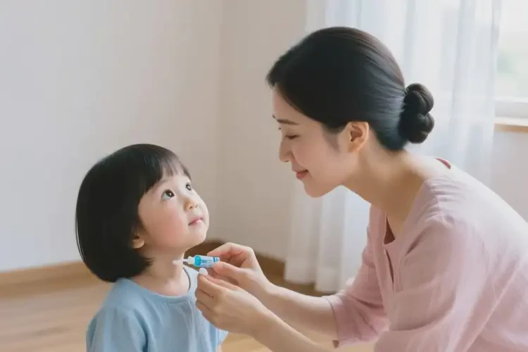 孩子脖子上出现湿疹能治好吗(图1)