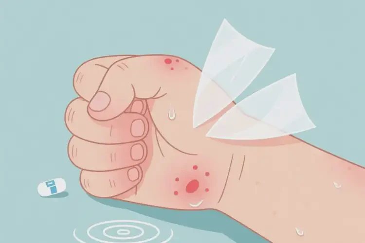 孩子手上容易长湿疹能治好吗(图2)