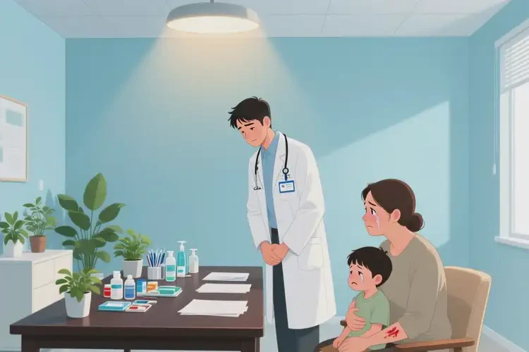 孩子手臂上经常长湿疹能治好吗(图1)