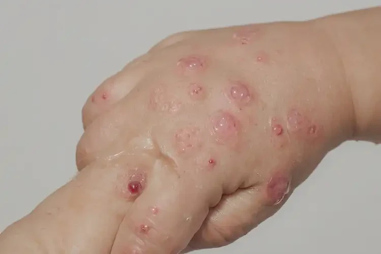 儿童手上出湿疹能治好吗(图4)