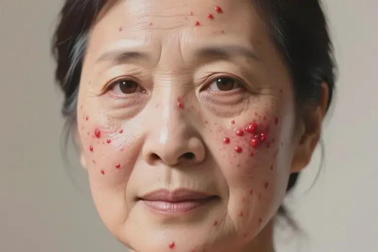 中学生面部出湿疹不管它会自己痊愈吗(图3)