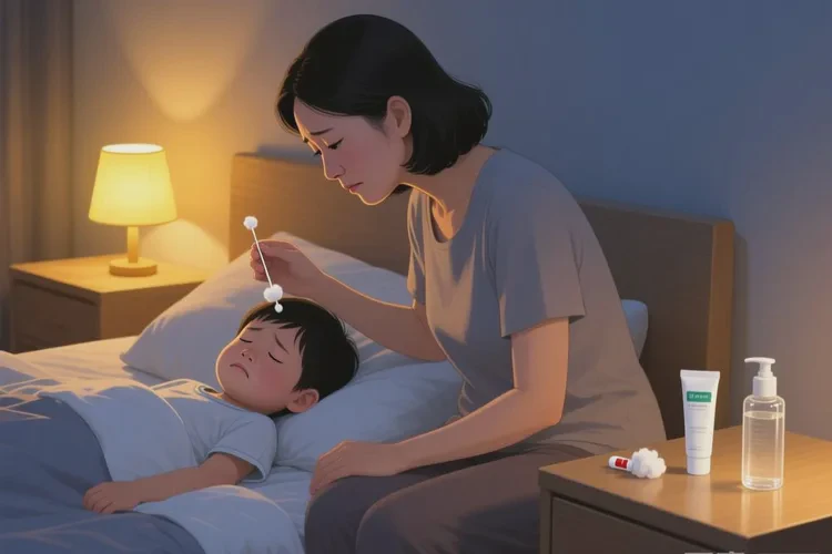 孩子四肢长湿疹可以治愈吗(图1)