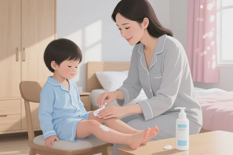 孩子大腿有湿疹可以治愈吗(图3)