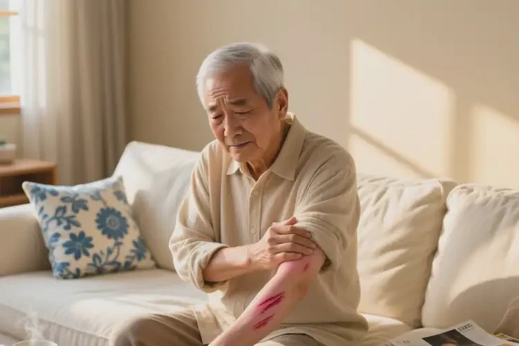 老年人身上有湿疹能不能彻底自愈(图2)