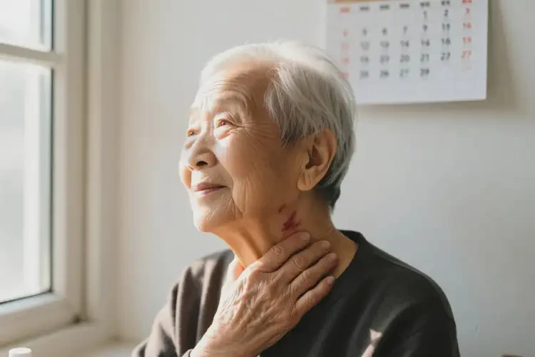 老年人脖子上起湿疹能治好吗(图2)