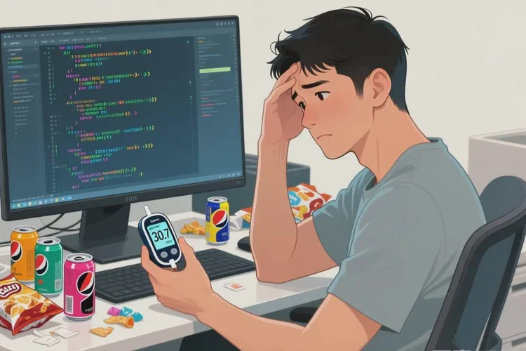 28岁空腹血糖30.7是怎么回事(图1)