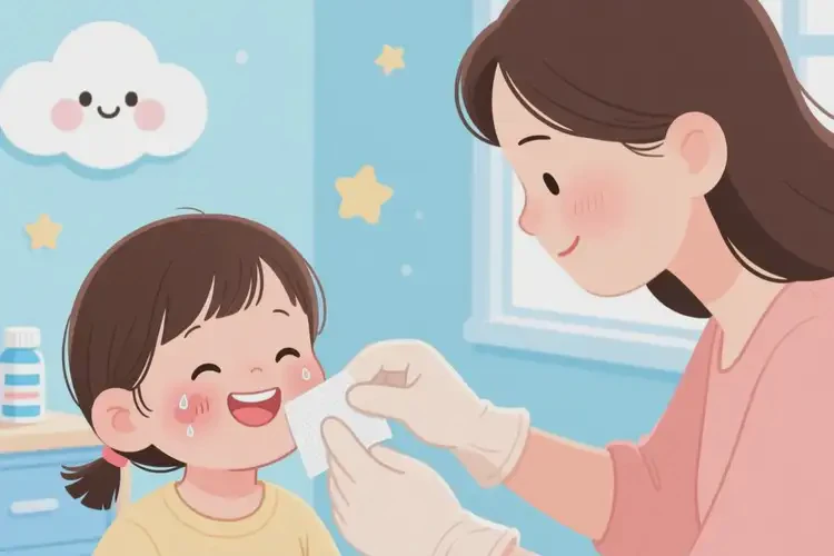 儿童面部长湿疹能治好吗(图4)