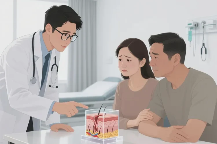 宝宝脖子有湿疹可以治愈吗(图2)